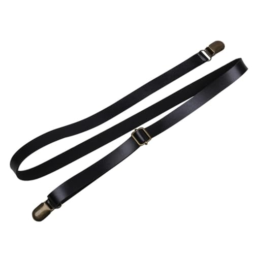 VANZACK Pants Suspenders for Boys Girls 2pcs Suspender Clip Non Braces Elastic Comfortable Fit