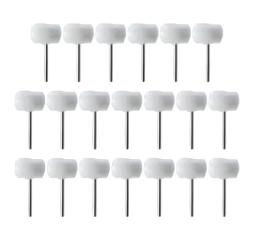 �~�j����T���f�B���O�w�b�h �����f�B�X�N �t�F���g�o�t�z�C�[�� ���[�^���[�c�[���p - 2.35/3mm�V�����N ���������u���V �A�N�Z�T���[(20PCS 25*15mm)