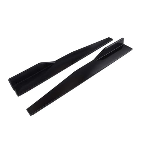 Faldones laterales coche universales negros kit de labios para spoiler exterior coupe y sedán