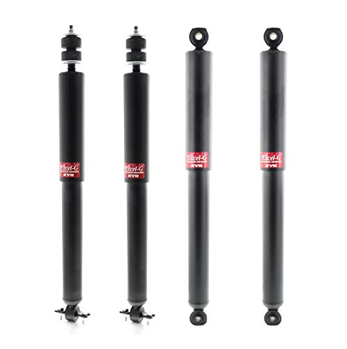 KYB Excel-G Front & Rear Shock Absorbers Kit For Jeep Grand Cherokee Excluding Up Country Suspension 1999-2004