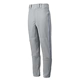 Mizuno mens Premier Piped Pant, White-royal, X-Small