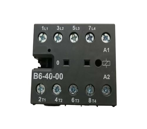 Contactor B6-30-01 de 220V con conmutación magnética rápida y bajo consumo