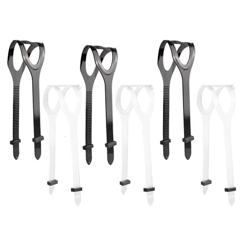 Universal Silicone Replacement Mask Strap for Scuba Diving, Freediving, and Swim Goggles - Silicone Head Band Parts & Accessories for Glasses Strap 6PCS