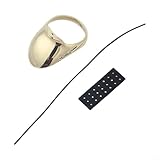 [Promemoria dimensioni] Le taglie elencate sono 18/20/22/24 mm; si prega di fare riferimento alla propria tabella delle taglie e misurare il pollice prima di ordinare per una vestibilità corretta piuttosto che fare affidamento sulla tabella delle taglie.