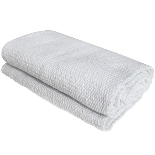 Welding Blanket, Ceramic Fiber Blanket Fireproof Insulation Baffle, 40 inch x 40 inch Fire Resistant Welding Blanket Fireproof Ideal for Industrial and Domestic Use