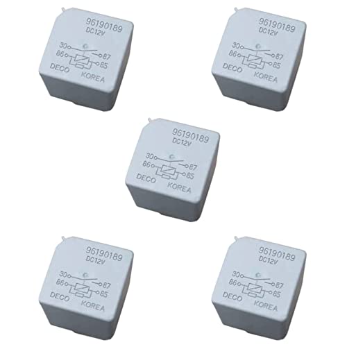 Relais automobile 96190189 piece de rechange electricite auto Optra Aveo pack 5
