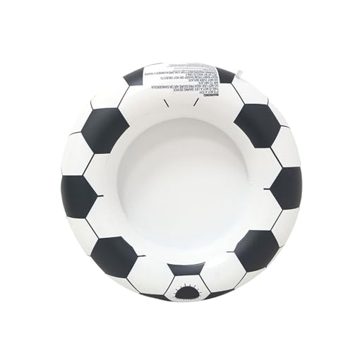 Hsyzygian Creativo a forma di pallone da calcio gonfiabile con vassoio per cibo per gli amanti dello sport e riunioni sociali stazione di bevande per riunioni di famiglia
