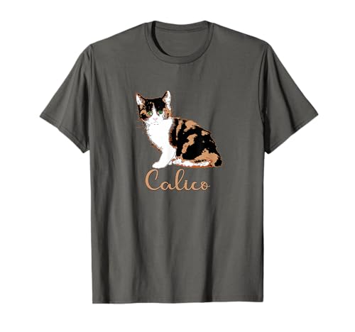 Cute Calico Cat T-shirt T-Shirt