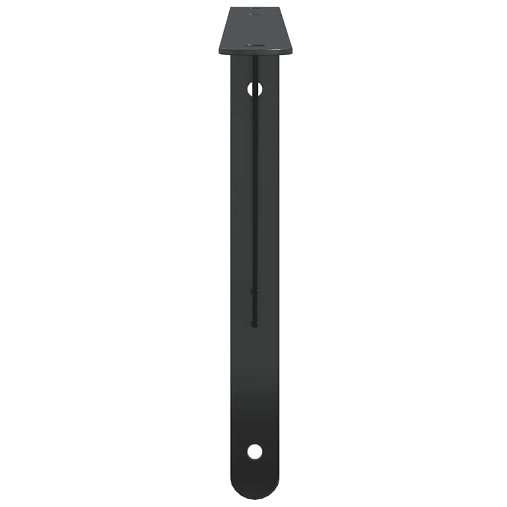Soporte para estantería, 4 unidades, 40 x 2,5 x 25 cm, acero inoxidable, 3 mm de grosor, 50 kg, soporta con tornillos y tacos, diseño moderno, robusto y ahorra espacio, para estantería
