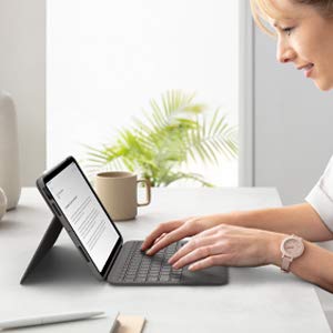 Étui Clavier Logitech Folio Touch – QWERTY Espagnol pour iPad Air 4e/5e - vue 5