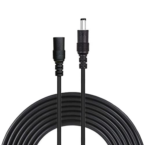 GINTOOYUN 2-Pack DC5525 Cavo di prolunga di alientazione, 5,5 x 2,5
