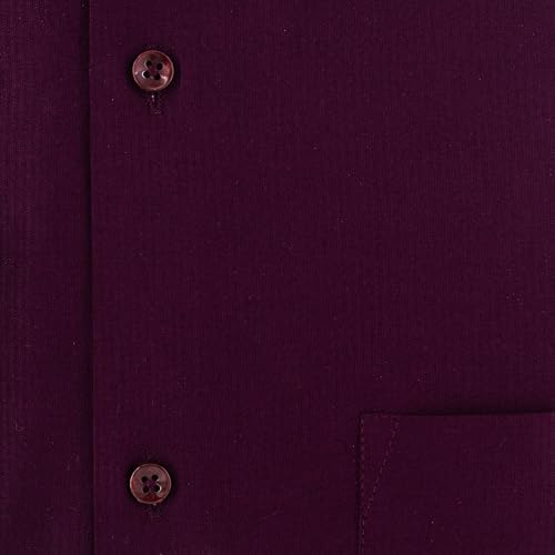 Image of 7-DAYS Men's Premium Formal Shirt - 100% Pure Cotton, Regular Fit, Plain, Full Sleeves, with Pocket - Perfect for Office Wear & Under Suits