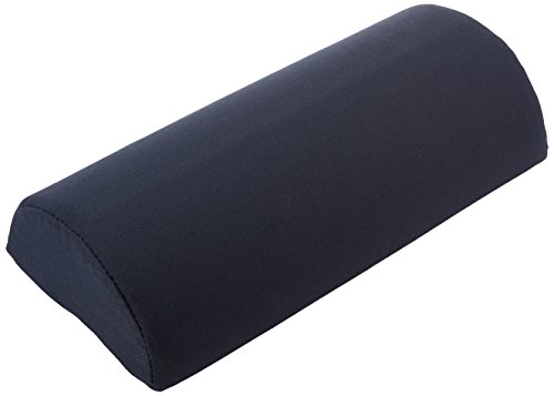 Sammons Preston Half Lumbar Roll with Attachment Strap, D-Shape Low Back Support Cushion