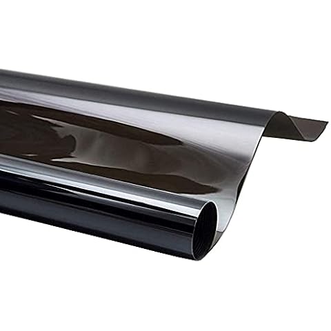 ETOPARS 76cmx6m 15% VLT Black Smoke Car Window Tint Film Roll Van Vehicle Home Office Glass Solar Film Tinting Heat Insulation Sun Protection Cover