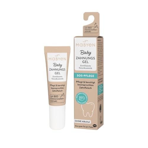 MABYEN Baby Zahnungsgel Säuglinge 10ml | Zahnschmerzlinderung