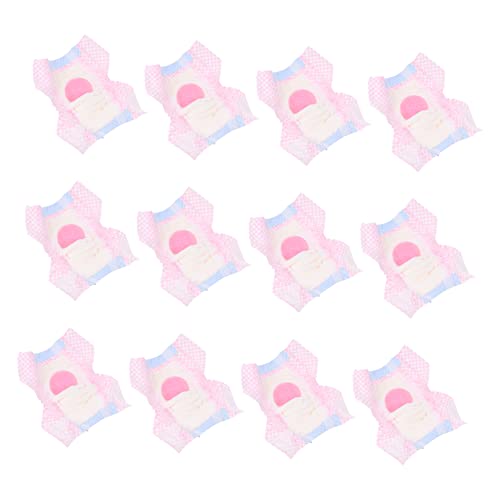 Garneck 12Pcs Disposable Pet Dog Diapers Super Absorbent Design with Tail Hole Convenient for Travel and Easy to Wear Leak and Comfortable Fit for Puppies and Female Dogs