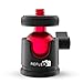 REFLEX CAMERA Mini Tripod Ball Head - 360° rotation, 2kg load, 1/4" screw, Aluminium, Tripod Ball Head for DSLR Cameras, SmartPhones & Monitors Compatible with Tripod/Monopod