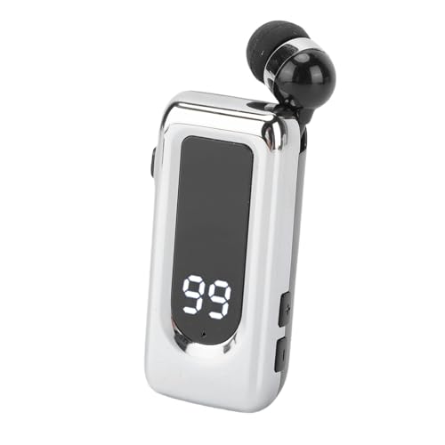 Auricular Lavalier Bluetooth Luqeeg inalámbrico color plateado miniatura 1