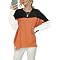 ANRABESS Batwing Sleeve Side Slit Oversized Pullover