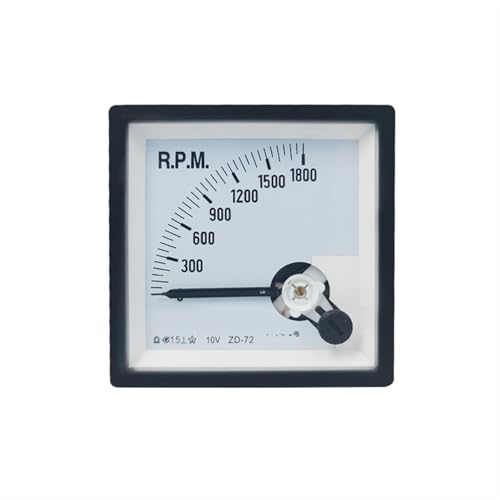 Tachymètre DC ZD-72 voltmètre haute précision 1800 tr/min pour tableau