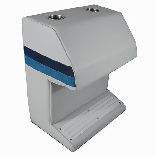 Horizon Manufacturing Premium Series Pontoon Captain, Steering Stand 3005-ABDK Grey/Navy/Blue