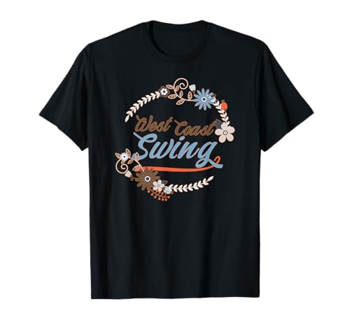 WCS Vintage West Coast Swing Dance Camiseta