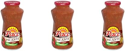 Pace Hot Picante Sauce, 24 oz Jar (Pack of 3)