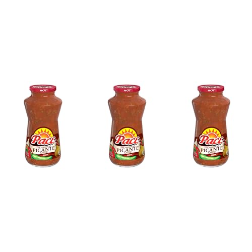 Image of Pace Hot Picante Sauce, 24 oz Jar (Pack of 3)