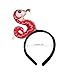 New Year's Party Essential Soft Fabric Snake Headband Flexible Sizing Fun For Kids And Adults Fashion Headpieces