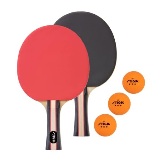 Conjunto de tênis de mesa de desempenho STIGA (conjunto de 2 jogadores)