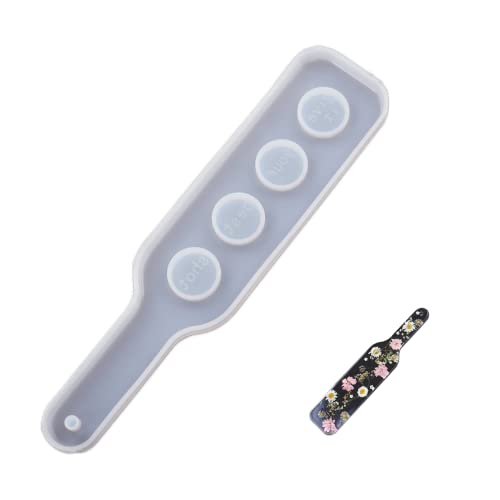 Moule de Plateau en Verre à Vin, 1 Pièce de Moule de Planche de Service en Verre de Bière, Outil D'artisanat en Silicone, Moule de Porte-verres à Whisky Bricolage pour Coulée de Résine Époxy Cover