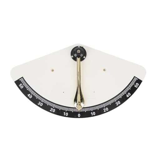 High Accuracy Marine Clinometer Pendulum Type Angle Gauge - Bakelite and Copper Inclinometer for Boats, Yachts, and RVs - Essential Tool for Precise Measurement
