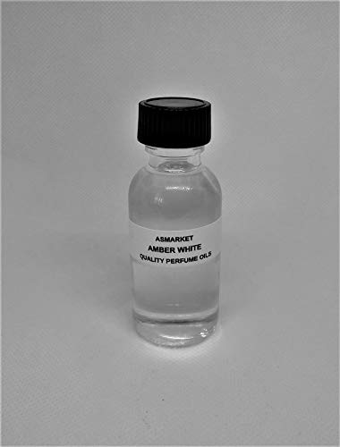 Amber White Unisex Type Hypoallergenic Perfume Body Oil_1 Oz_Main Accords: Amber, Animalic, Balsamic, Powdery, Marine #TOP12