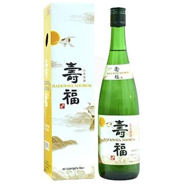 Sake Giapponese Baekwha Soobok 700ml