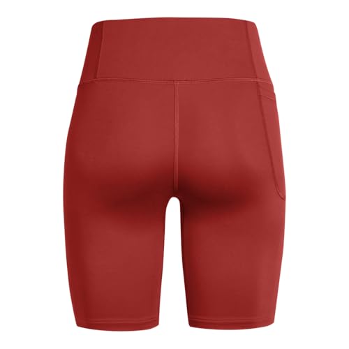 Under Armour Damen Motion Bike Shorts, (840) Earthen Orange/Schwarz, Klein – Ansicht 5