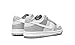Nike Kid's Dunk Low GS Shoes, Pure Platinum/Wolf Grey/White, 6 Big Kid