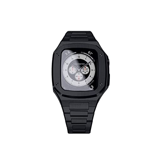 Kit de modification Apple Watch en métal de luxe pour séries 9 8 7 45mm