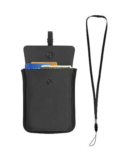 Bamneat RFID-Blocking Travel Bra Wallet Hidden Money Pouch with Adjustable Elastic Strap Ideal Secret Pocket Protect Your Credit Cards Cash Valuables