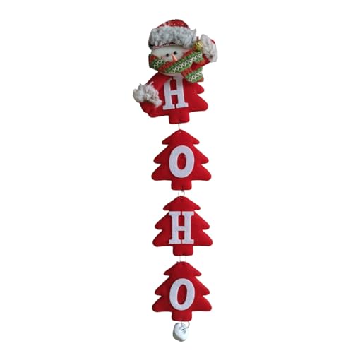 Enfeite de Natal Pendurar Papai Noel, Rena ou Boneco de Neve | Decoração Natalina Porta Arvore de Na