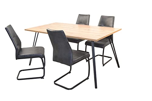 moebel direkt online Tischgruppe- 5teilig Cora