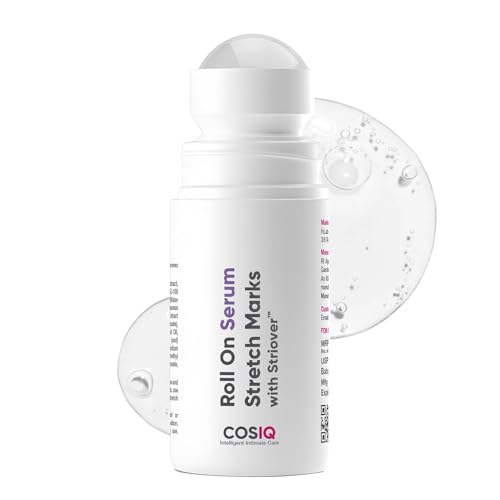 Image of Cos-IQ Stretch Marks Removal Roll-On Serum with Striover | Scar Removal | Uneven Skin Tone | All Skin Types | 40ml