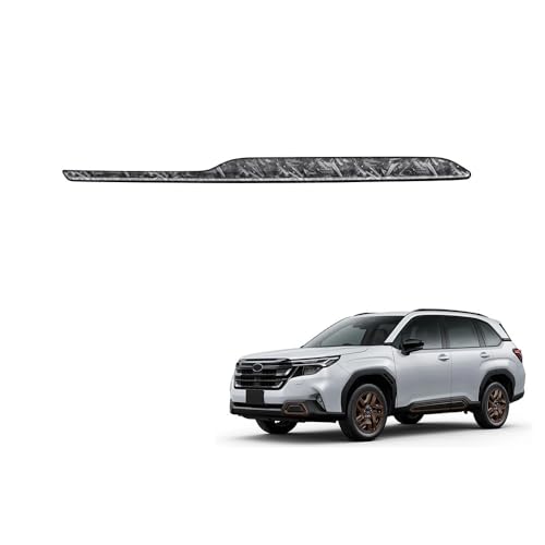 「ティエスオ」フォレスター SL フロントセンターコンソールモール ダッシュボードパネル コンソル パネルガーニッシュ スバル専用 内装 インテリアカバー アクセサリー カスタム パーツ 1P ABS クラッシュカーボン調 FO207