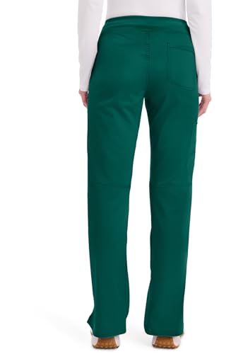 Image of Cherokee Women Scrub Pant with Straight Leg Pull-on Pant Medical Bottom with 4 Pocket & 2-Way Stretch Fabric - WW110