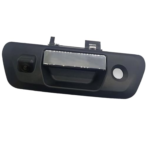 Riloer Tailgate Handle Rear View Backup Camera with Dynamic Guidelines Silver, Compatible with Nissan 2015-2018 Navara D23 NP300, CCD (Charge-Coupled Device) Tailgate Door Handle Camera