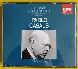 カザルスバッハ無伴奏チェロ組曲（全曲）（国内正規盤、日本語解説書付き）：CDのサムネイル