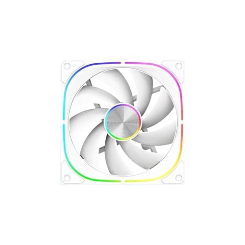 Ventilateur de refroidissement ARGB 14cm PF-14 V2 White pour un PC silencieux
