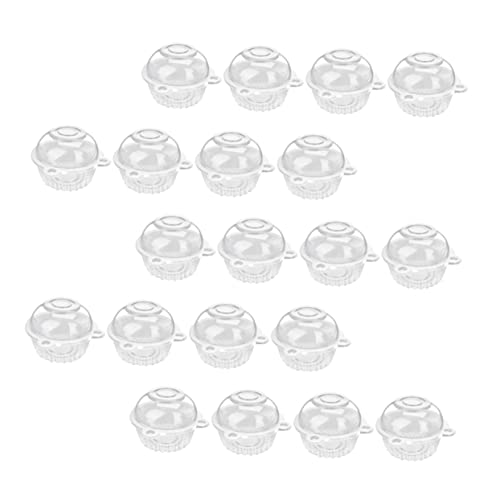 OFFSCH 50 Pack Cake Cups Cupcake Storage Boxes Lids Bakery Cake Boxes for Wedding Party