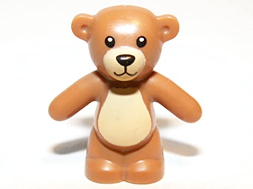 LEGO: Minifig Light Brown Teddy Bear - Boy/Girl Friends Minifigure Toy...