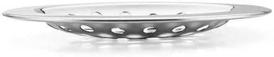 COATS Stainless Steel Drain Strainer Cover Jali |Pack of 2| Plain for Kitchen Sink, Bathroom, Wash Basin, Washing Machine | Floor Stainless Steel Jali with Chrome Finish - Silver /5-inch