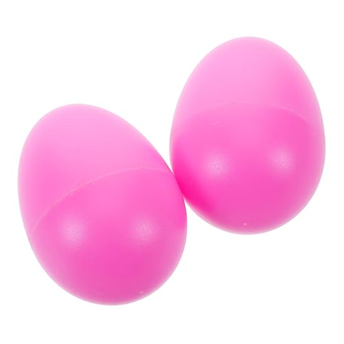 NOLITOY 2個プラスチック製エッグシェイカー 幼児用音楽おもちゃ 就前教育 子供用楽器 ちゃん 音感刺激 知育玩具 明るい色 おままごと ハロウィンイベント 遊びながら学ぶ